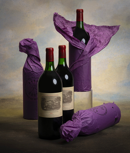 "Origins" room auction Bordeaux Baghera/wines
