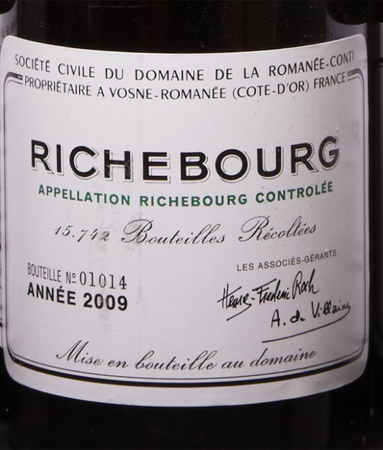 DRC Richebourg, Baghera/wines