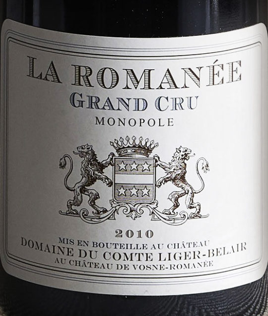 Domaine du Comte Liger-Belair La Romanée 2010